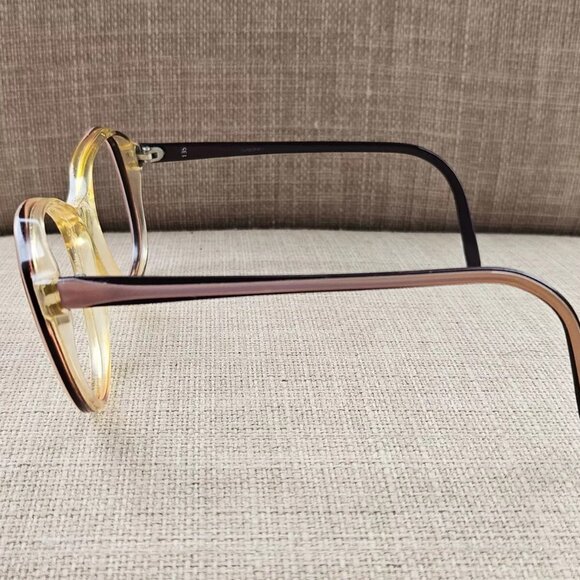 Vintage Eyeglasses Frame Lilac/Tan Tone Glasses Women Frame only main image 9